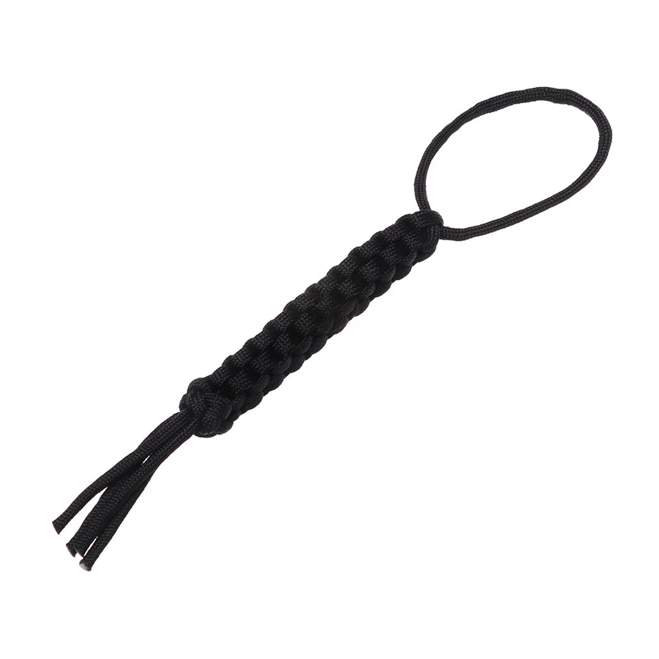 1Pc Corn Knot Nylon Chain Survival Rope Ornaments Knife Pendant Falling Keychain DIY 7Strands Paracord Rope Outdoor Camping Tool