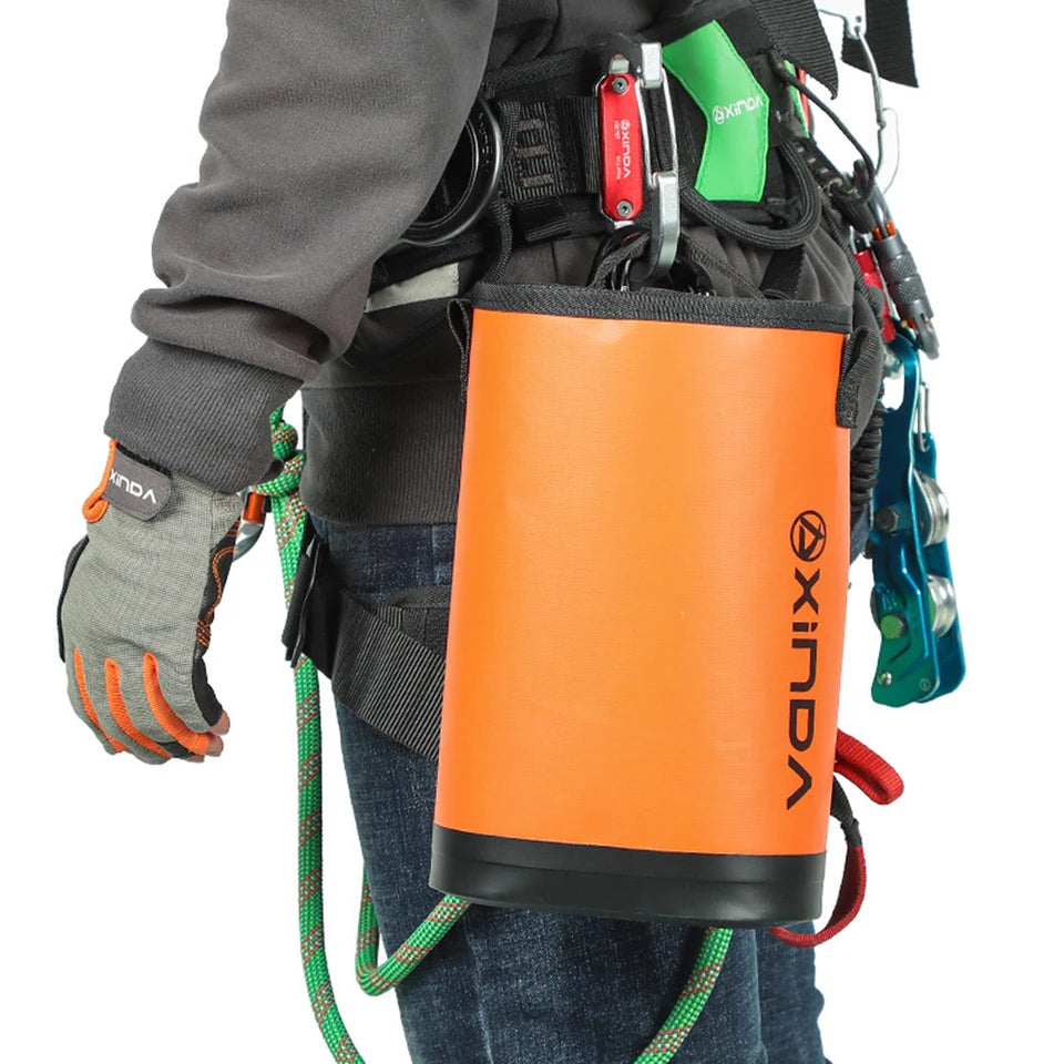 Outdoor Climbing Tool Bag Rock Climbing Exploration Bag Portable Equipment High-Altitude Operation Tool Bag Multipurpose Pouch