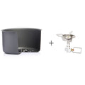 Widesea Camping Gas Stove Wind shield Outdoor Burner Screen Wind Guard Portable Gasonline Windproof  Cooking Set Survial