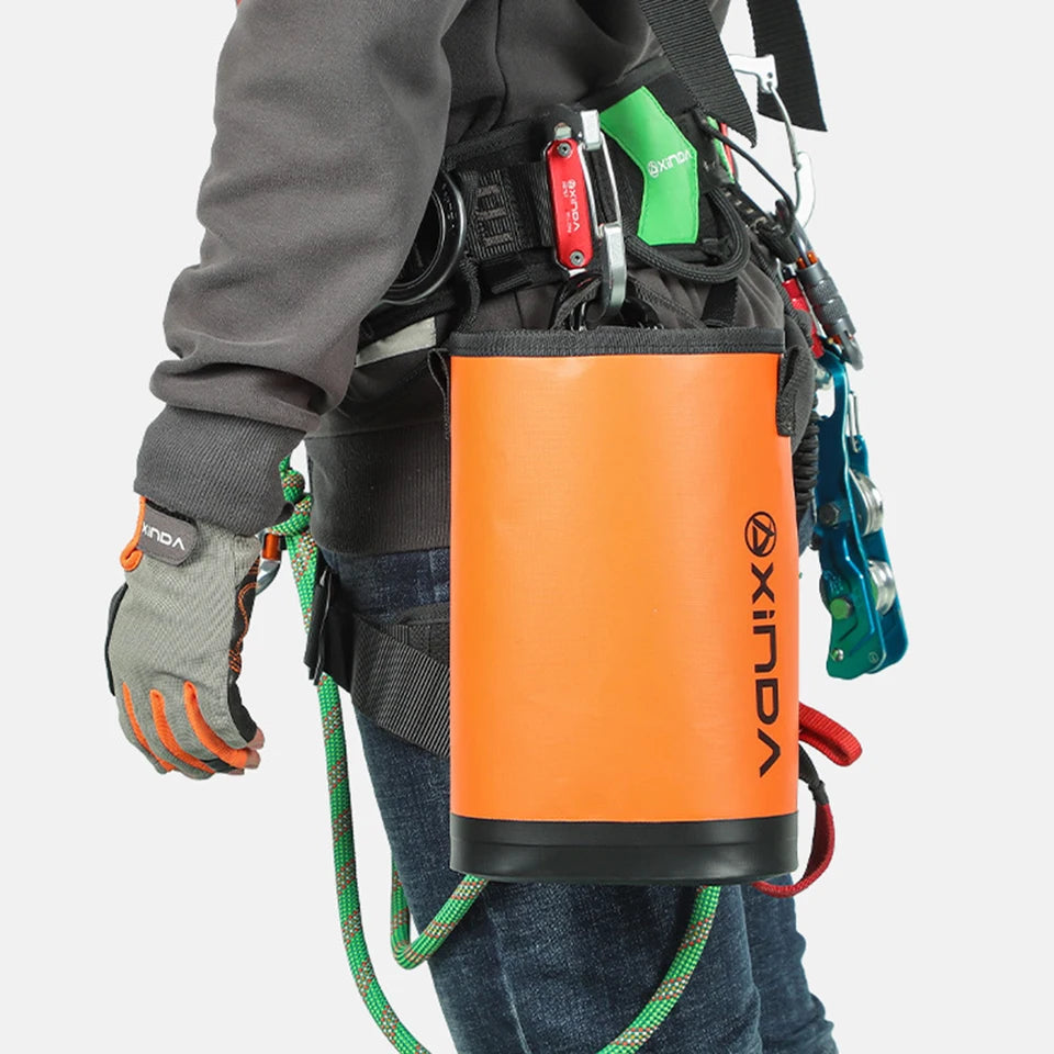 Outdoor Climbing Tool Bag Rock Climbing Exploration Bag Portable Equipment High-Altitude Operation Tool Bag Multipurpose Pouch